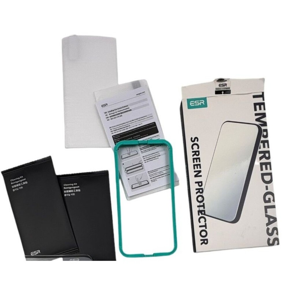 Smartish iPhone 16 Screen Protector - 2-Pack Tempered Glass OPEN BOX